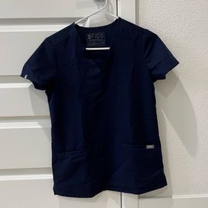 Figs CASMA Scrub Top - Navy